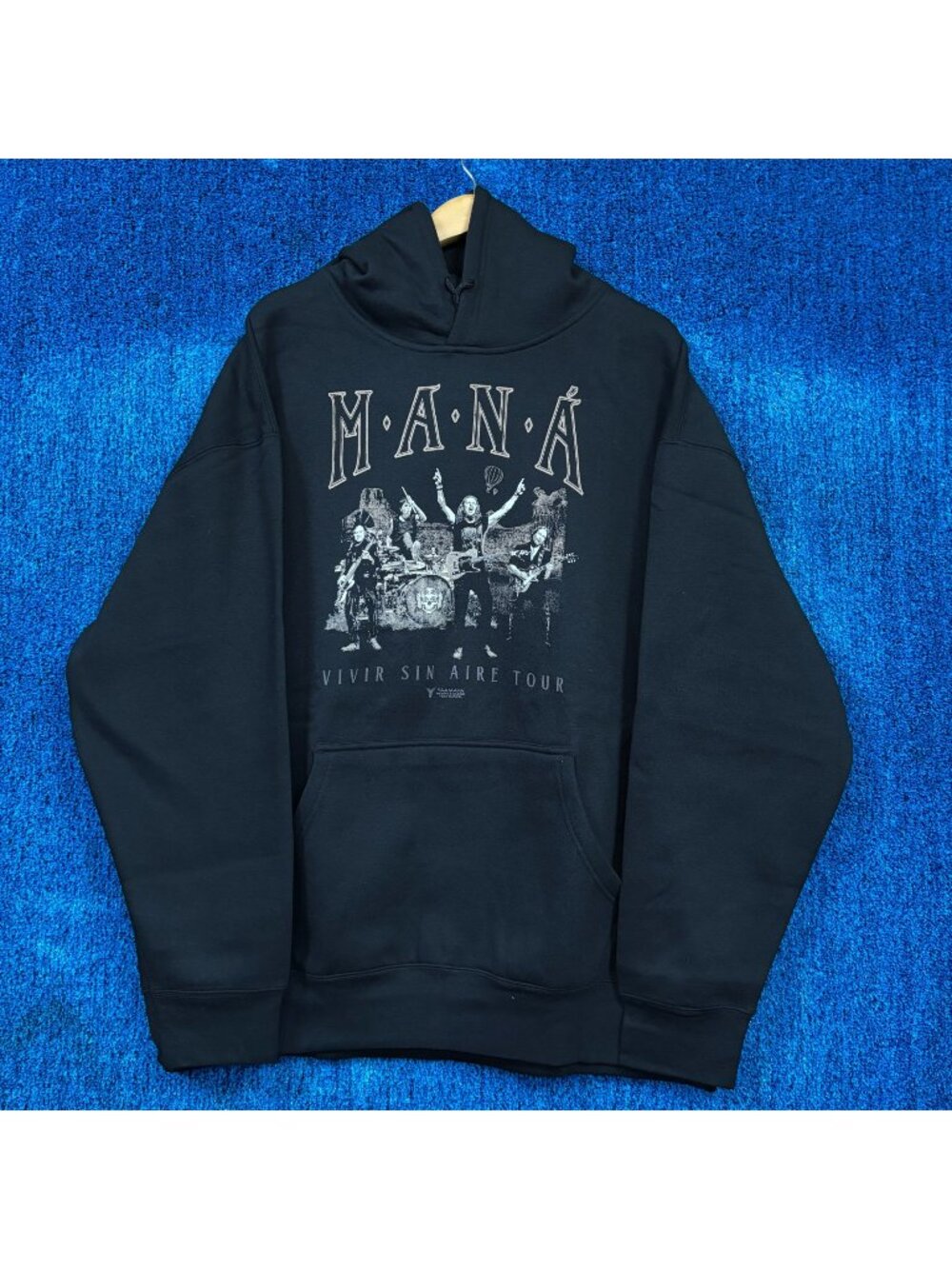 Mana Vivir Sin Aire Tour Mexican Pop Rock Legends Hoodie 2XL